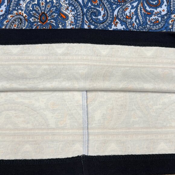 Women's TALBOTS Sleeveless Paisley Dress-‎ Size M - Picture 6 of 8